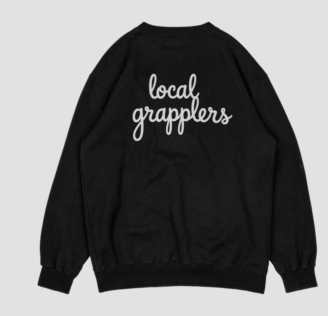 Local grapplers Crew Neck