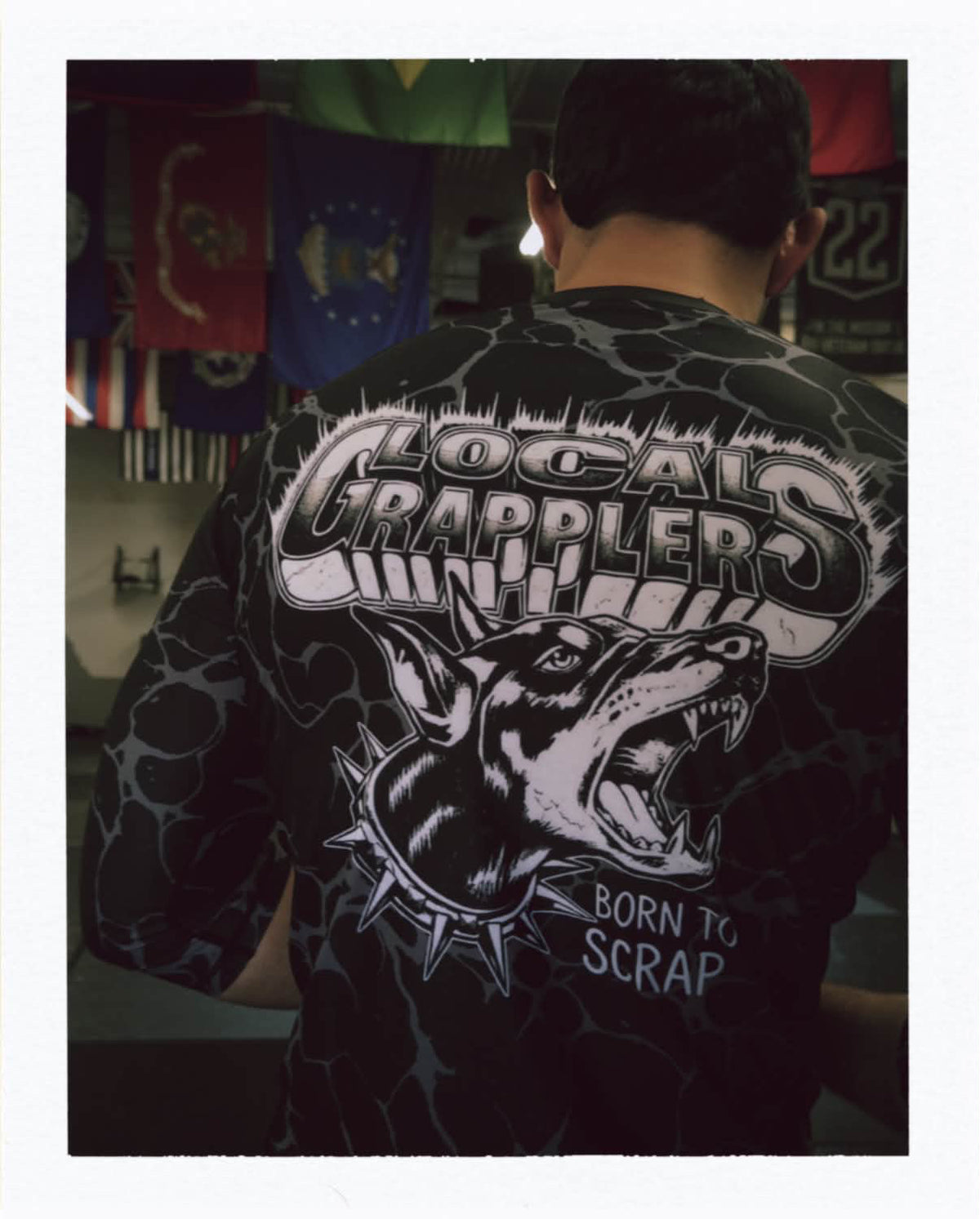 BORN 2 SCRAP NO GI RASHGUARD