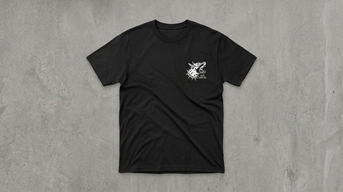 BORN 2 SCRAP SHORT SLEEVE HEAVY CREW NECK