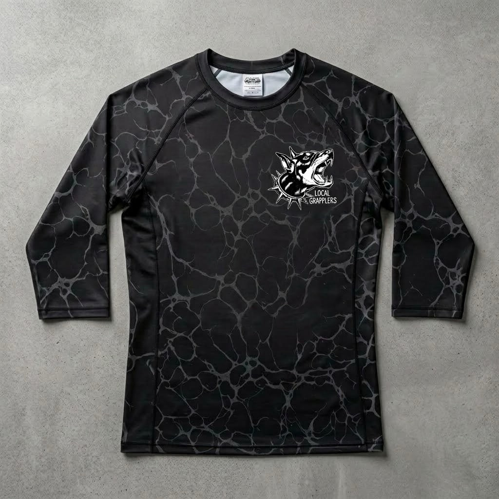 BORN 2 SCRAP NO GI RASHGUARD